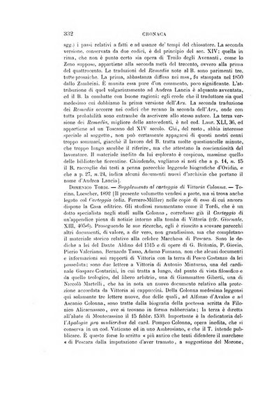 Giornale storico della letteratura italiana