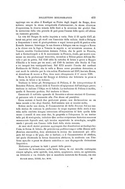 Giornale storico della letteratura italiana