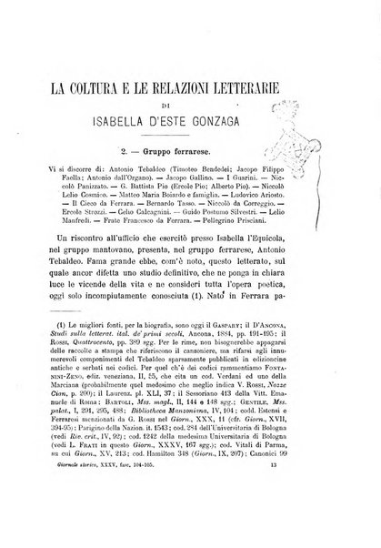 Giornale storico della letteratura italiana