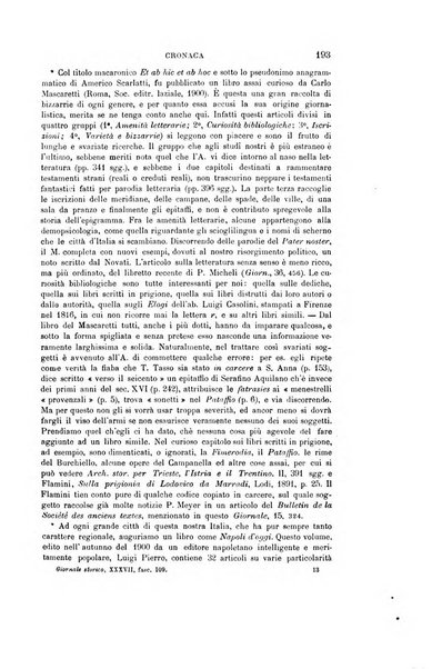 Giornale storico della letteratura italiana