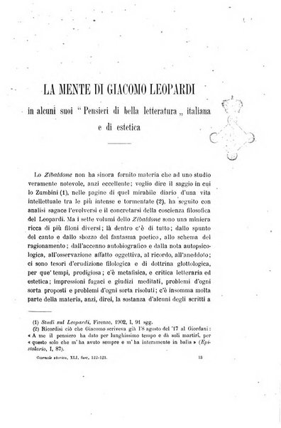 Giornale storico della letteratura italiana