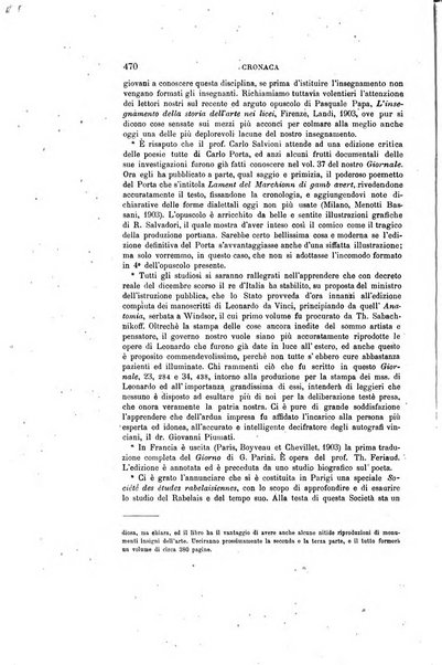 Giornale storico della letteratura italiana