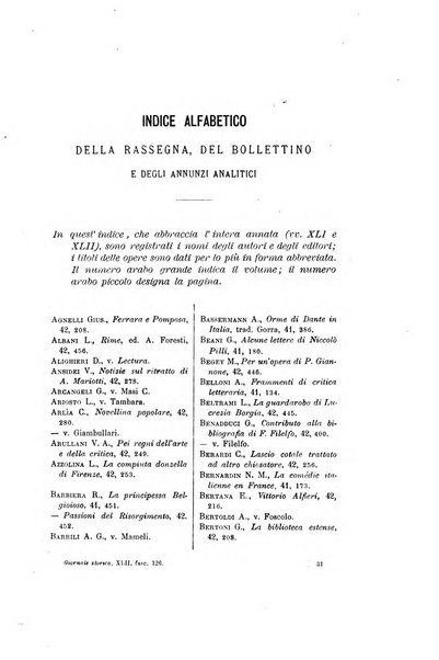 Giornale storico della letteratura italiana