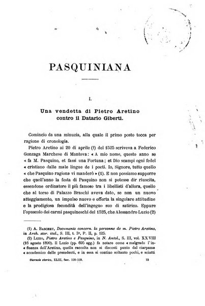 Giornale storico della letteratura italiana