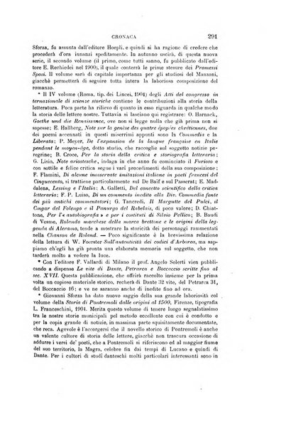 Giornale storico della letteratura italiana