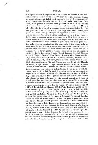 Giornale storico della letteratura italiana