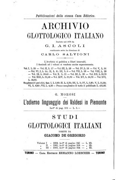 Giornale storico della letteratura italiana