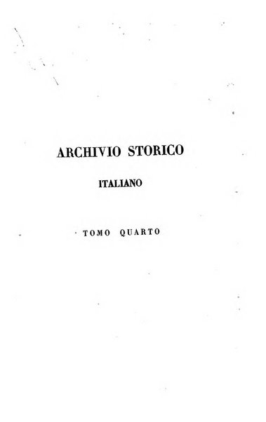 Archivio storico italiano ossia raccolta di opere e documenti finora inediti o divenuti rarissimi riguardanti la storia d'Italia