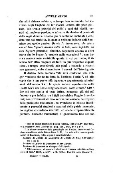 Archivio storico italiano ossia raccolta di opere e documenti finora inediti o divenuti rarissimi riguardanti la storia d'Italia