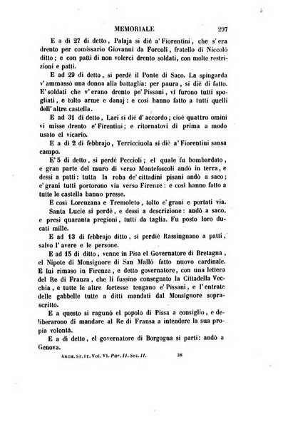 Archivio storico italiano ossia raccolta di opere e documenti finora inediti o divenuti rarissimi riguardanti la storia d'Italia