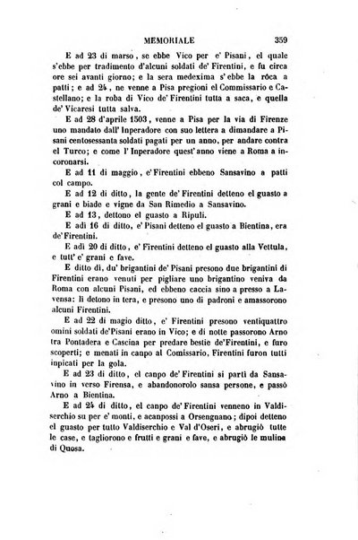 Archivio storico italiano ossia raccolta di opere e documenti finora inediti o divenuti rarissimi riguardanti la storia d'Italia