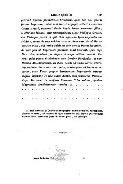 Archivio storico italiano ossia raccolta di opere e documenti finora inediti o divenuti rarissimi riguardanti la storia d'Italia