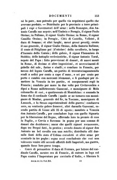 Archivio storico italiano ossia raccolta di opere e documenti finora inediti o divenuti rarissimi riguardanti la storia d'Italia