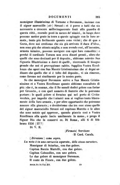 Archivio storico italiano ossia raccolta di opere e documenti finora inediti o divenuti rarissimi riguardanti la storia d'Italia