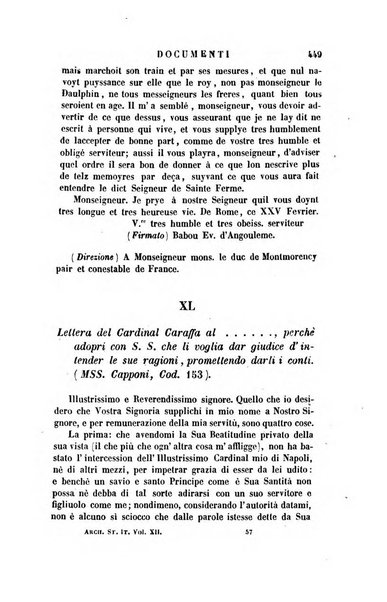 Archivio storico italiano ossia raccolta di opere e documenti finora inediti o divenuti rarissimi riguardanti la storia d'Italia