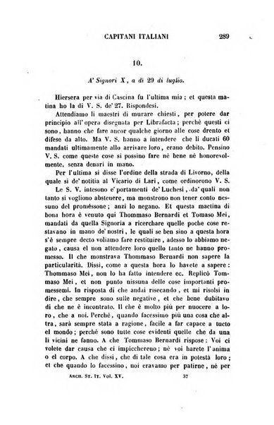 Archivio storico italiano ossia raccolta di opere e documenti finora inediti o divenuti rarissimi riguardanti la storia d'Italia