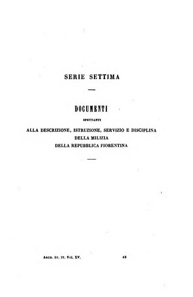 Archivio storico italiano ossia raccolta di opere e documenti finora inediti o divenuti rarissimi riguardanti la storia d'Italia