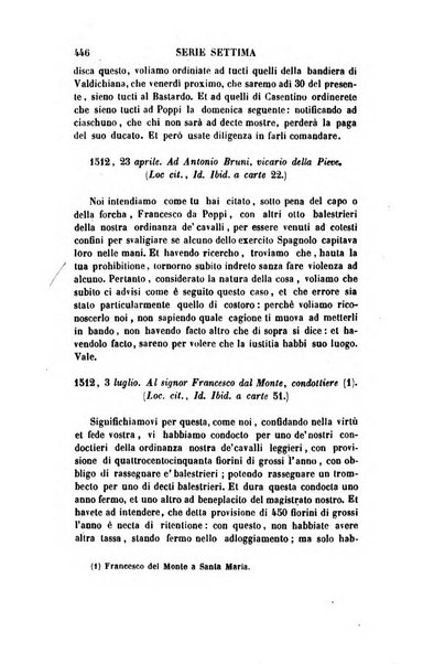 Archivio storico italiano ossia raccolta di opere e documenti finora inediti o divenuti rarissimi riguardanti la storia d'Italia