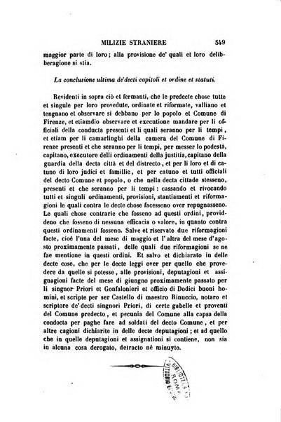 Archivio storico italiano ossia raccolta di opere e documenti finora inediti o divenuti rarissimi riguardanti la storia d'Italia