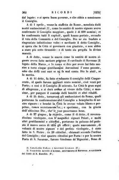 Archivio storico italiano ossia raccolta di opere e documenti finora inediti o divenuti rarissimi riguardanti la storia d'Italia