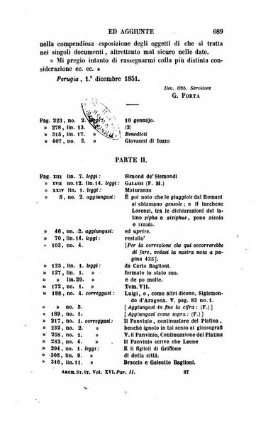 Archivio storico italiano ossia raccolta di opere e documenti finora inediti o divenuti rarissimi riguardanti la storia d'Italia