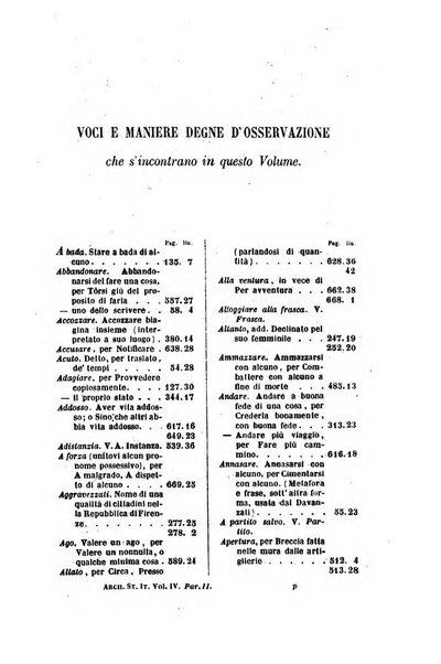 Archivio storico italiano ossia raccolta di opere e documenti finora inediti o divenuti rarissimi riguardanti la storia d'Italia