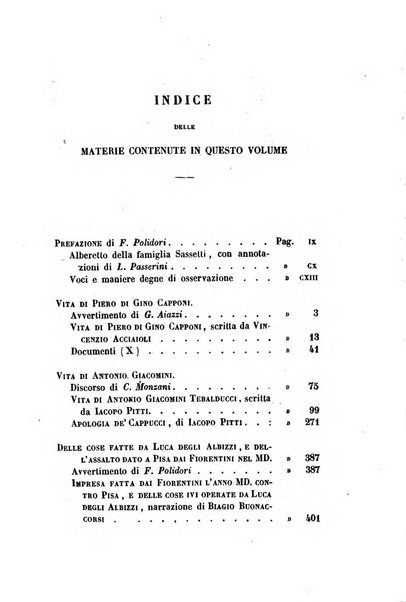 Archivio storico italiano ossia raccolta di opere e documenti finora inediti o divenuti rarissimi riguardanti la storia d'Italia