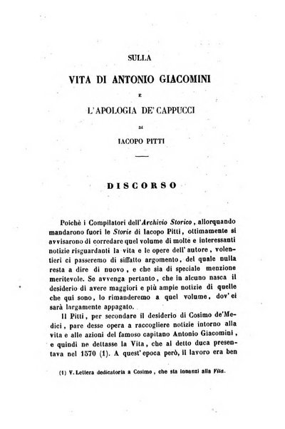 Archivio storico italiano ossia raccolta di opere e documenti finora inediti o divenuti rarissimi riguardanti la storia d'Italia