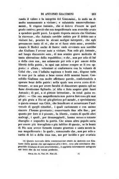 Archivio storico italiano ossia raccolta di opere e documenti finora inediti o divenuti rarissimi riguardanti la storia d'Italia