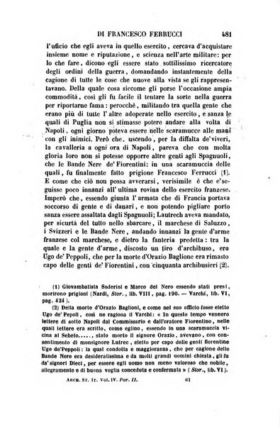 Archivio storico italiano ossia raccolta di opere e documenti finora inediti o divenuti rarissimi riguardanti la storia d'Italia