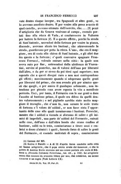 Archivio storico italiano ossia raccolta di opere e documenti finora inediti o divenuti rarissimi riguardanti la storia d'Italia