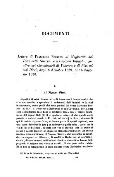 Archivio storico italiano ossia raccolta di opere e documenti finora inediti o divenuti rarissimi riguardanti la storia d'Italia