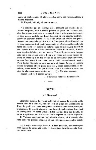 Archivio storico italiano ossia raccolta di opere e documenti finora inediti o divenuti rarissimi riguardanti la storia d'Italia