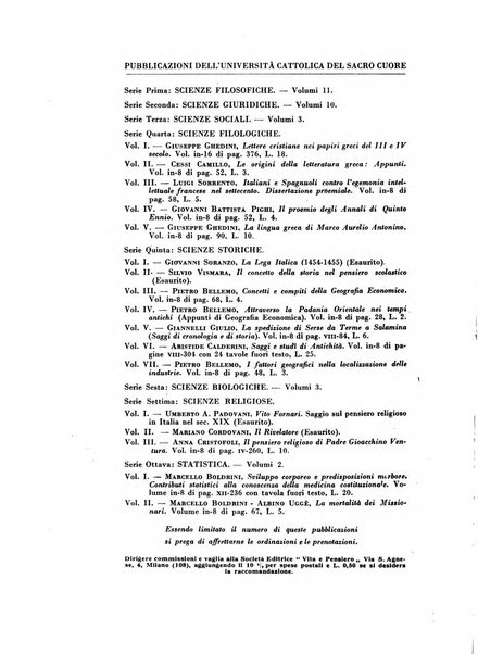 Aevum rassegna di scienze storiche, linguistiche e filologiche