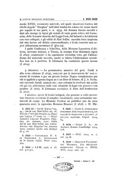 Aevum rassegna di scienze storiche, linguistiche e filologiche