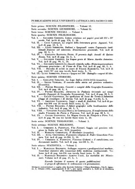 Aevum rassegna di scienze storiche, linguistiche e filologiche