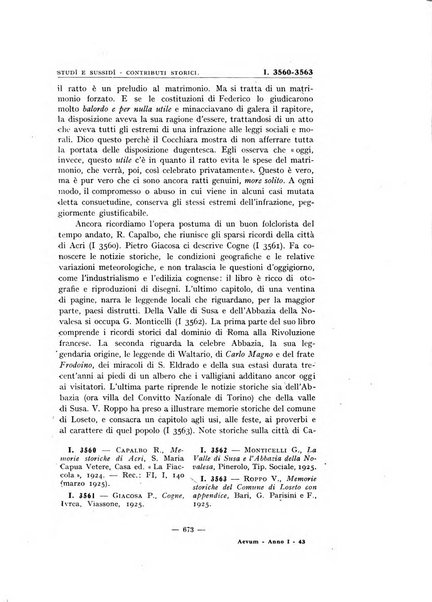 Aevum rassegna di scienze storiche, linguistiche e filologiche