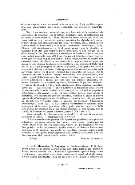 Aevum rassegna di scienze storiche, linguistiche e filologiche