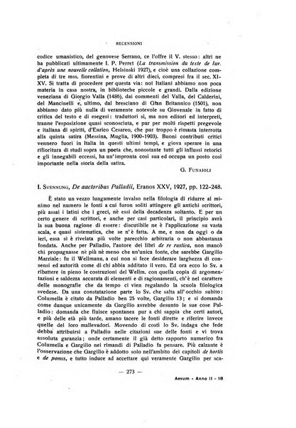 Aevum rassegna di scienze storiche, linguistiche e filologiche