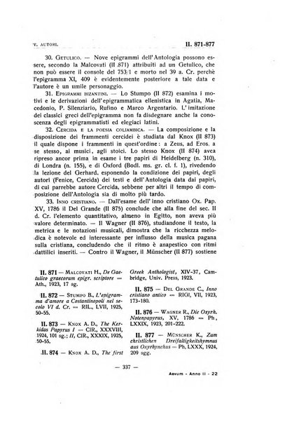 Aevum rassegna di scienze storiche, linguistiche e filologiche