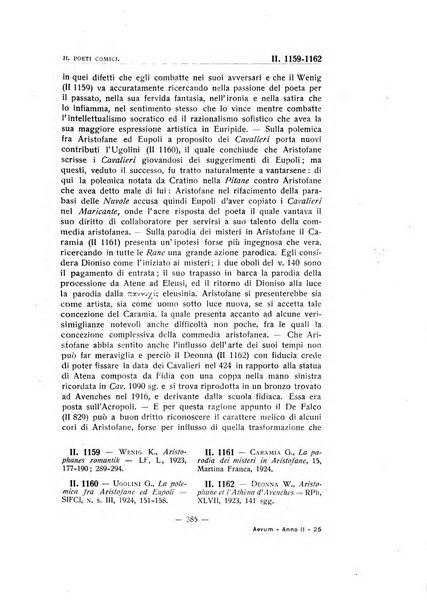 Aevum rassegna di scienze storiche, linguistiche e filologiche