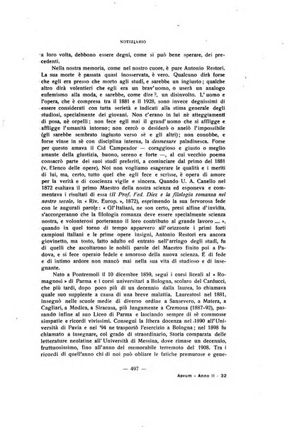 Aevum rassegna di scienze storiche, linguistiche e filologiche