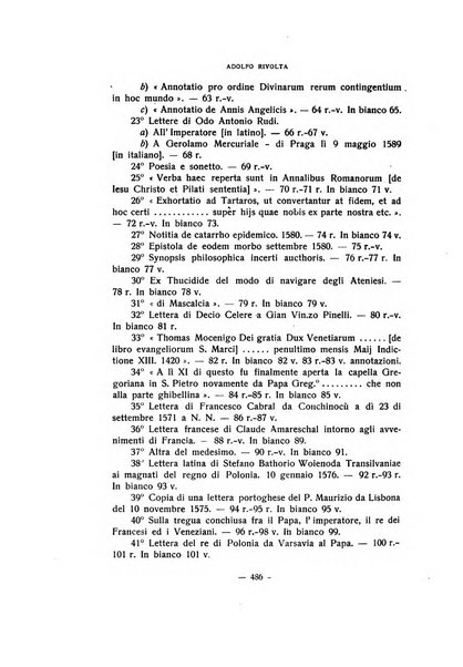 Aevum rassegna di scienze storiche, linguistiche e filologiche