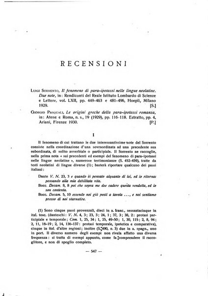 Aevum rassegna di scienze storiche, linguistiche e filologiche