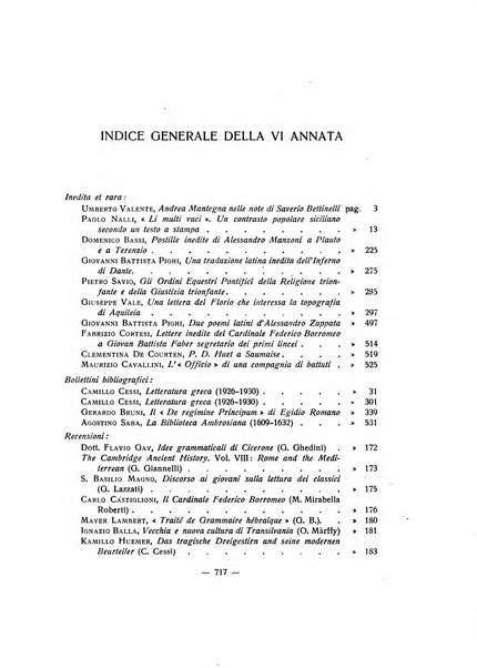 Aevum rassegna di scienze storiche, linguistiche e filologiche