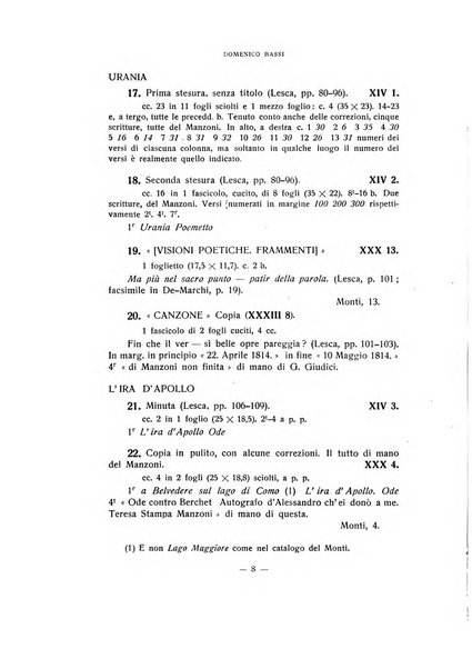 Aevum rassegna di scienze storiche, linguistiche e filologiche