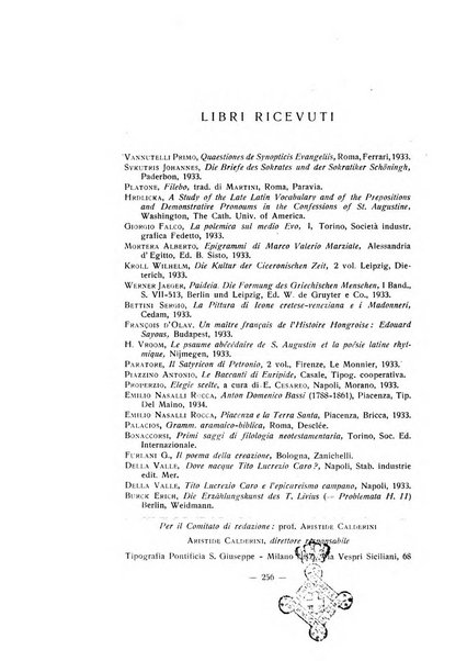 Aevum rassegna di scienze storiche, linguistiche e filologiche