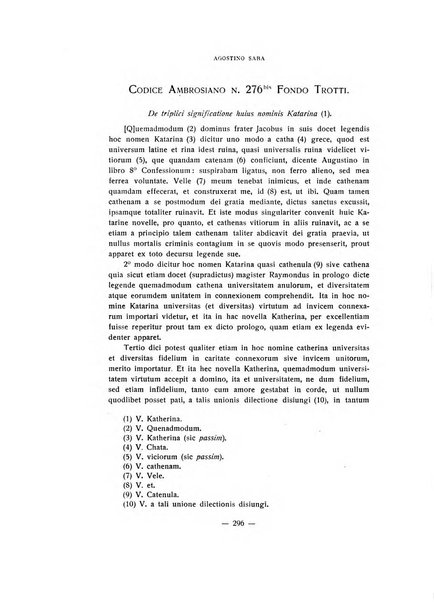 Aevum rassegna di scienze storiche, linguistiche e filologiche