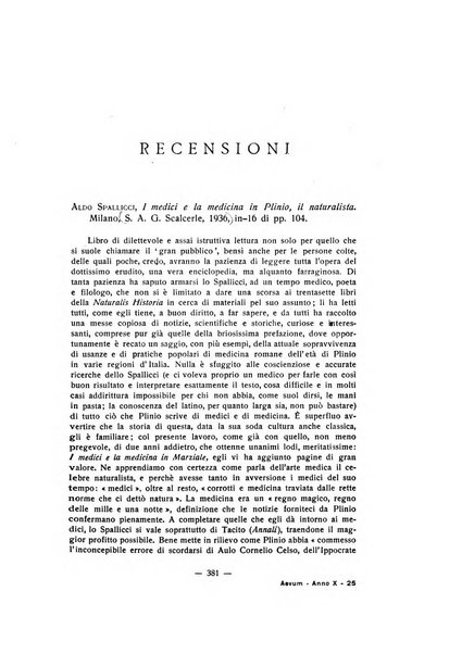 Aevum rassegna di scienze storiche, linguistiche e filologiche