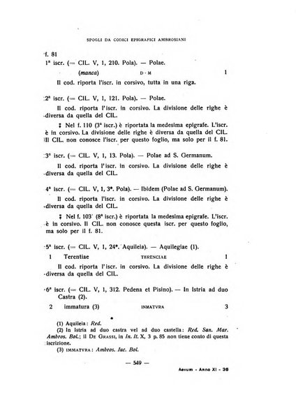 Aevum rassegna di scienze storiche, linguistiche e filologiche